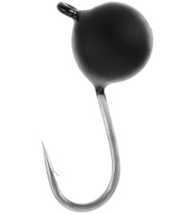 Мормышка вольфрамовая Viking Fishing Round 0.3g 3mm Black (5шт)
