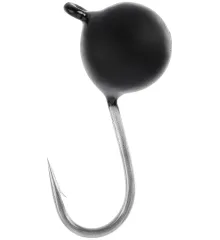 Мормышка вольфрамовая Viking Fishing Round 0.19g 2.5mm Black (5шт)