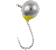 Мормишка вольфрамова Viking Fishing Round+drop 0.18g 2.5mm Silver (5шт)