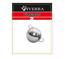 Disassemblable tungsten cheburashka Viverra 24g Electroplated silver