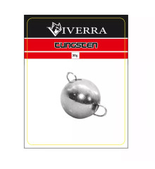 Disassemblable tungsten cheburashka Viverra 30g Electroplated silver