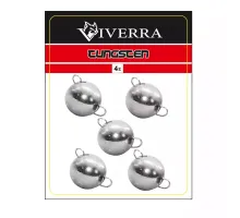 Disassemblable tungsten cheburashka Viverra 4g Electroplated silver