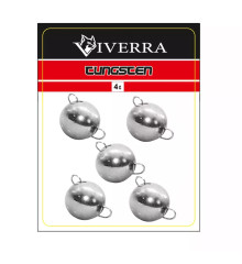 Разборная вольфрамовая чебурашка Viverra 4g Electroplated silver