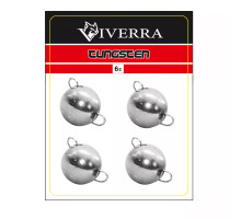 Розбірна вольфрамова чебурашка Viverra 6g Electroplated silver