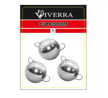 Розбірна вольфрамова чебурашка Viverra 7g Electroplated silver