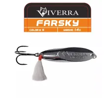 Кастмастер Viverra FARSKY 14g Black-Silver