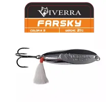 Кастмастер Viverra FARSKY 21g Black-Silver