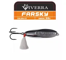 Кастмастер Viverra FARSKY 28g Black-Silver