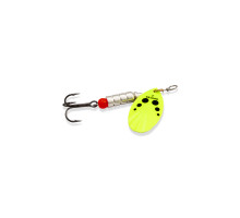 Блесна Williams Vortex Garni UV 9.45gr #Chartreuse Black Dots On Silver