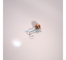 Мормышка вольфрамовая Winter Star дробь ушко 3.0мм/0,26гр. крючок №18 : медь