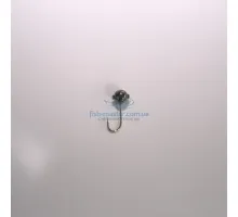 Tungsten jig Winter Star shot hole cambric 4.0mm / 0.48gr. hook number 16: black