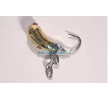 Tungsten jig Winter Star Uralka chain 3.0mm / 0.57g hook number 16: gold / silver