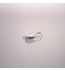 Tungsten jig Winter Star seed 2,5mm / 0,23g hook No. 18: silver