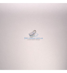 Мормышка вольфрамовая Winter Star опарыш Н5,0мм/0,10гр. крючок №20 цвет : серебро