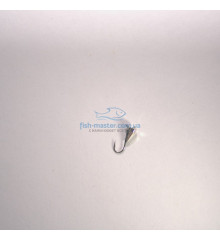 Мормышка вольфрамовая Winter Star капля грань ушко 2,8мм/0,29гр крючок №18 : серебро