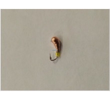 Мормышка вольфрамовая Winter Star уралка 4,0мм/0,83гр крючок №14 : медь