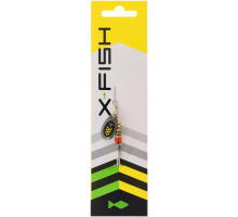 Spinner X-Fish Dark Side №5 14g Nikel black lime