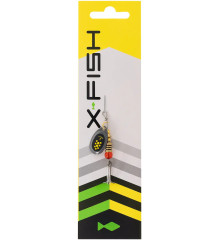 Блесна X-Fish Dark Side №5 14g Nikel black lime