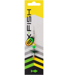 Spinner X-Fish Sirius №2 4.5g Fire tiger