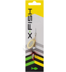 Spinner X-Fish Sirius №3 6.5g Gold SRD