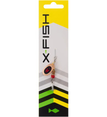 Блешня X-Fish Spike №1 2.5g Copper black orange