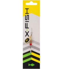 Spinner X-Fish Spike №3 5.5g Gold black lime