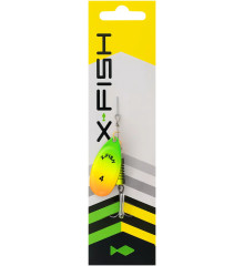 Spinner X-Fish Stark №2 4.5g Fire tiger