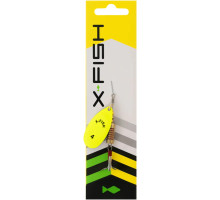 Блесна X-Fish Stark №5 14.0g Nikel UV lime