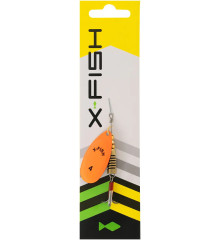 Блесна X-Fish Stark №5 14.0g Nikel UV orange