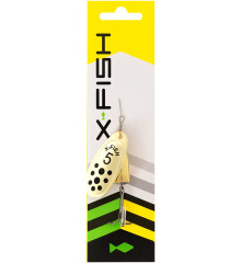 Spinner X-Fish Wolf №3 7g Gold