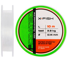 Флюорокарбон X-Fish FCoated 10m 0.34mm 9.6kg