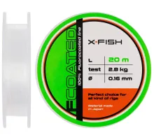 Флюорокарбон X-Fish FCoated 20m 0.14mm 2.3kg