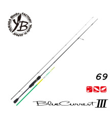 Спінінг Yamaga Blanks Blue Current III BLC-69 2.07m max 7g
