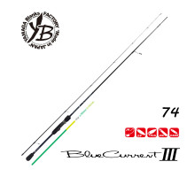 Спиннинг Yamaga Blanks Blue Current III BLC-74 2.24m max 10g