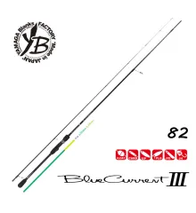Спінінг Yamaga Blanks Blue Current III BLC-82 2.49m max 20g