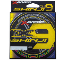 Шнур YGK X-Braid Shinji X9 200m (5 Colors And Yellow/Black Marks) #1.0/0.165mm 22.8lb/9.9kg