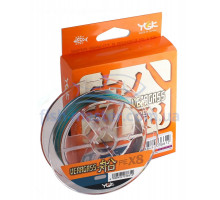 Шнур YGK Veragass Fune X8 - 100m connect #2.5/19kg 10m x 5 colors