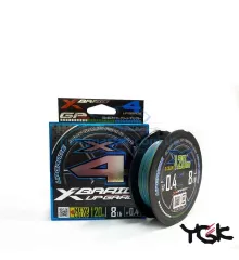 Шнур плетеный YGK X-Braid Upgrade 3C X4 150m 0.8 (14lb / 6.35kg)